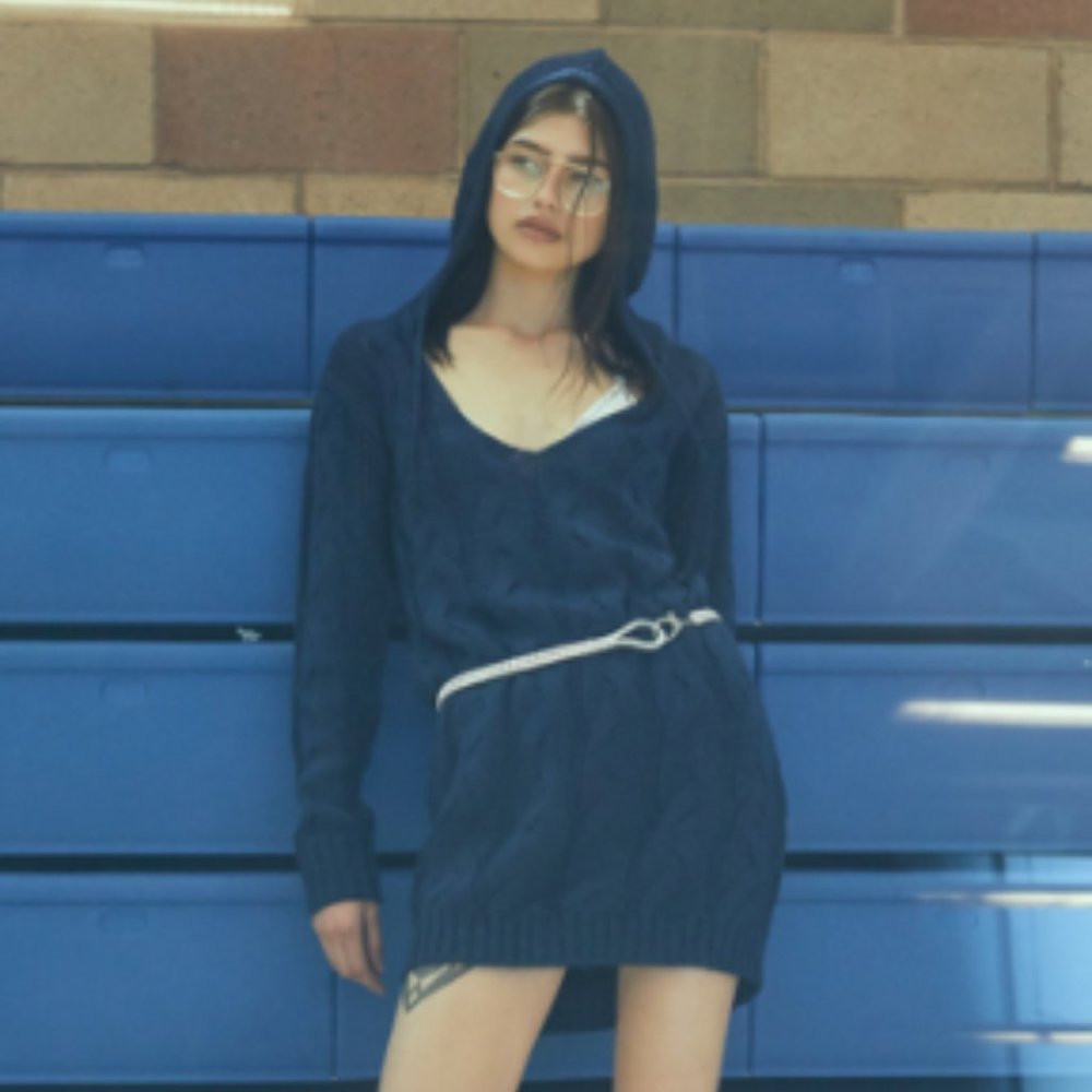 XSOLDX LOVE & LEMONS KNITZ CHARLOTTE SWEATER DRESS